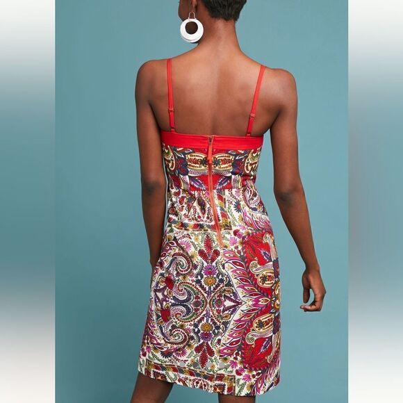 Maeve paisley shift dress - Picture 2 of 8